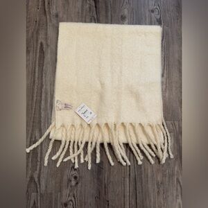 NEW Free People Scarf - Cream